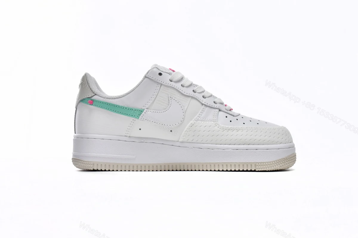 View 2 of Nike Air Force 1 Low Pink Bling DX6061-111