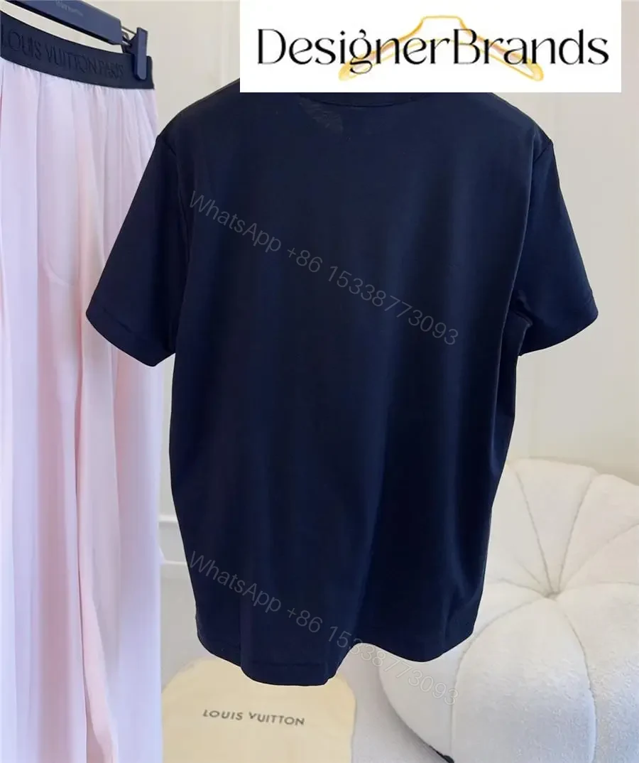 View 3 of Louis Vuitton Flight Mode Signature Print T-Shirt