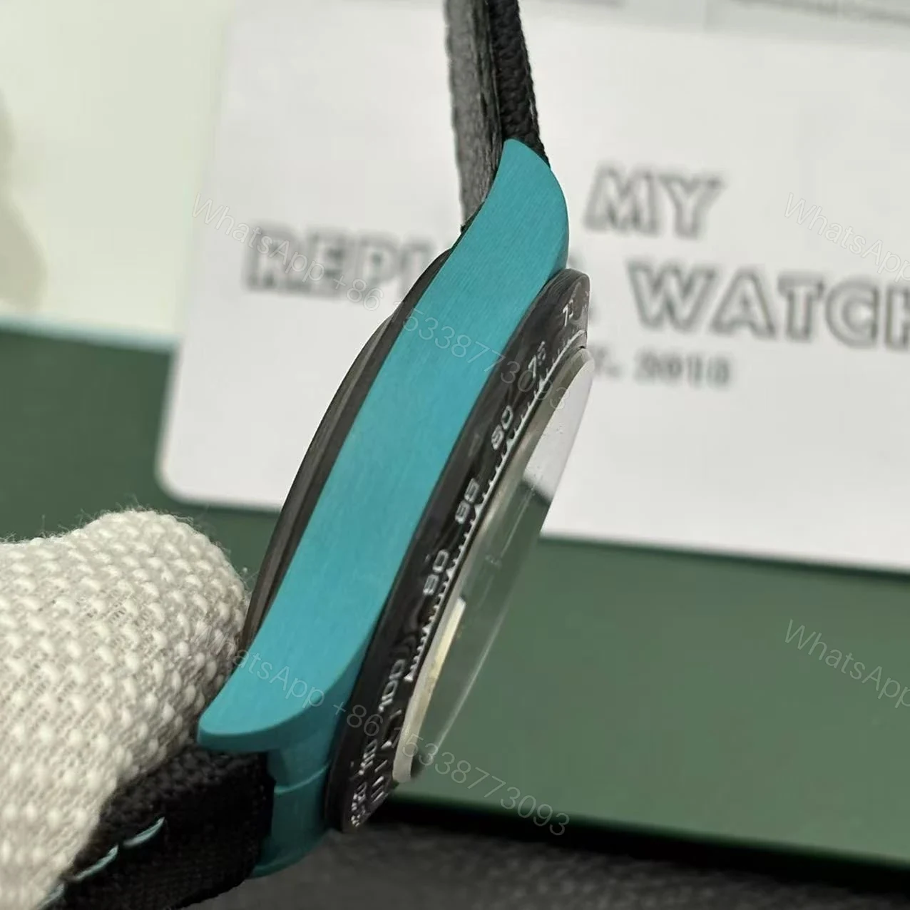 View 10 of Rolex DIW Daytona Carbon Blue Flower