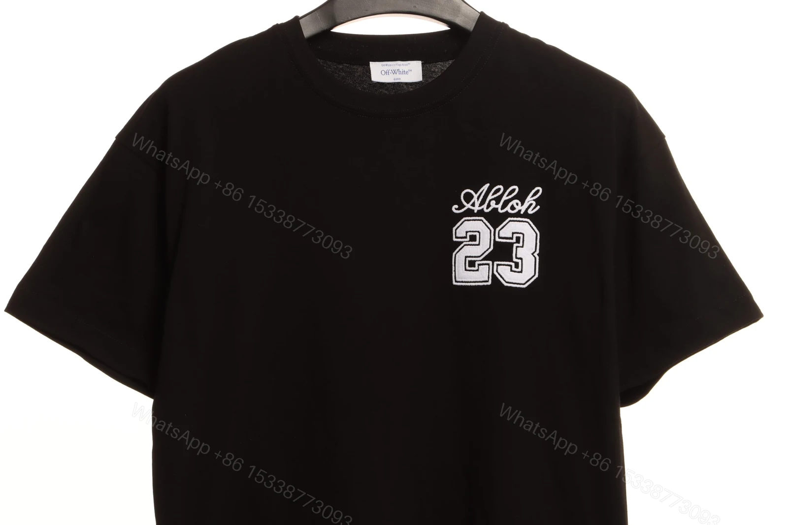 View 2 of Off-White 23 Digit Logo Black White T-Shirt