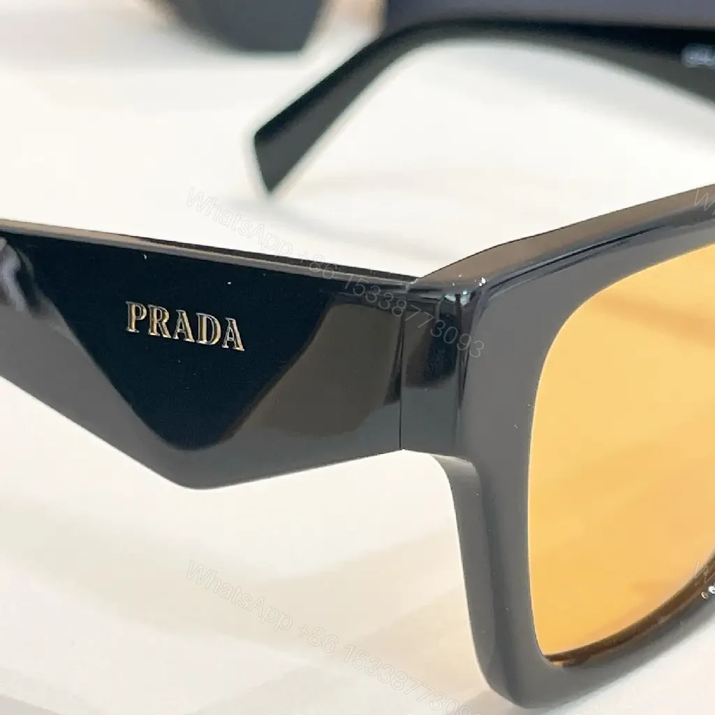 View 7 of Modern Black Acetate Sunglasses with Polarized UV Protection