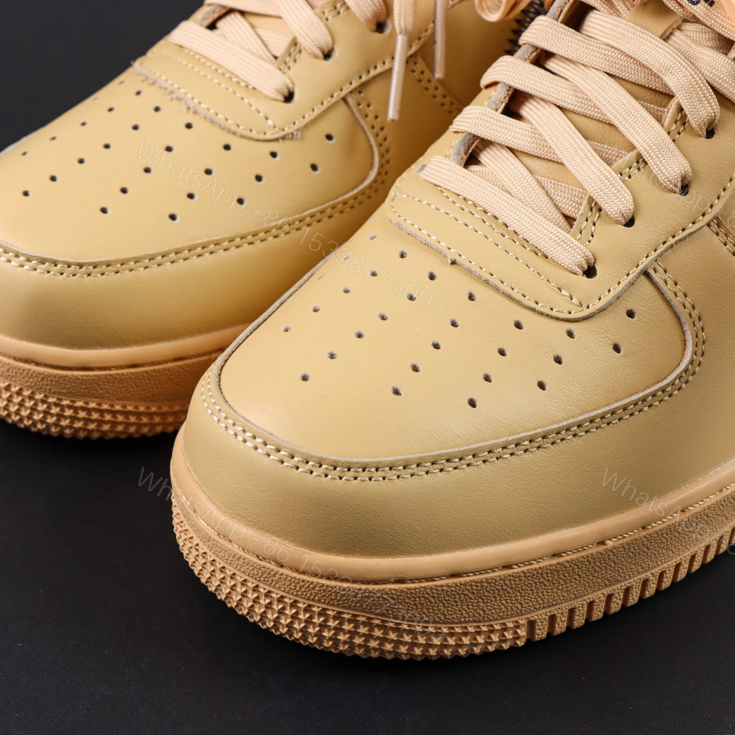 View 4 of Off White x Air Force 1 Desert Tan Reps