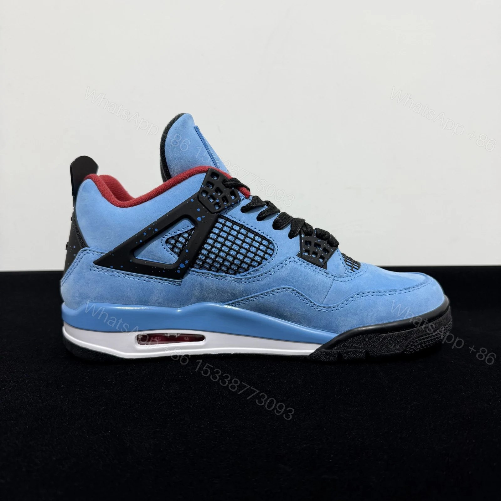 View 2 of Air Jordan 4 Retro Travis Scott Cactus Jack Reps