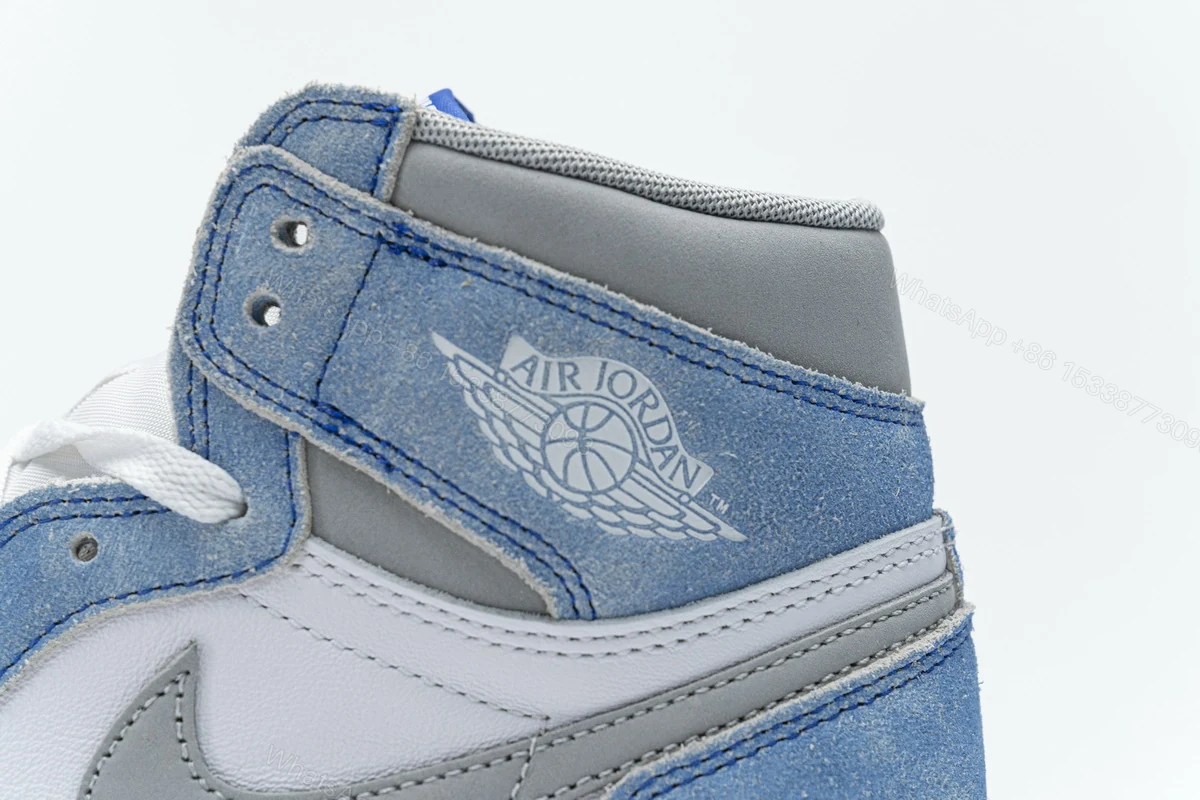 View 9 of Air Jordan 1 High Hyper Royal 555088-402