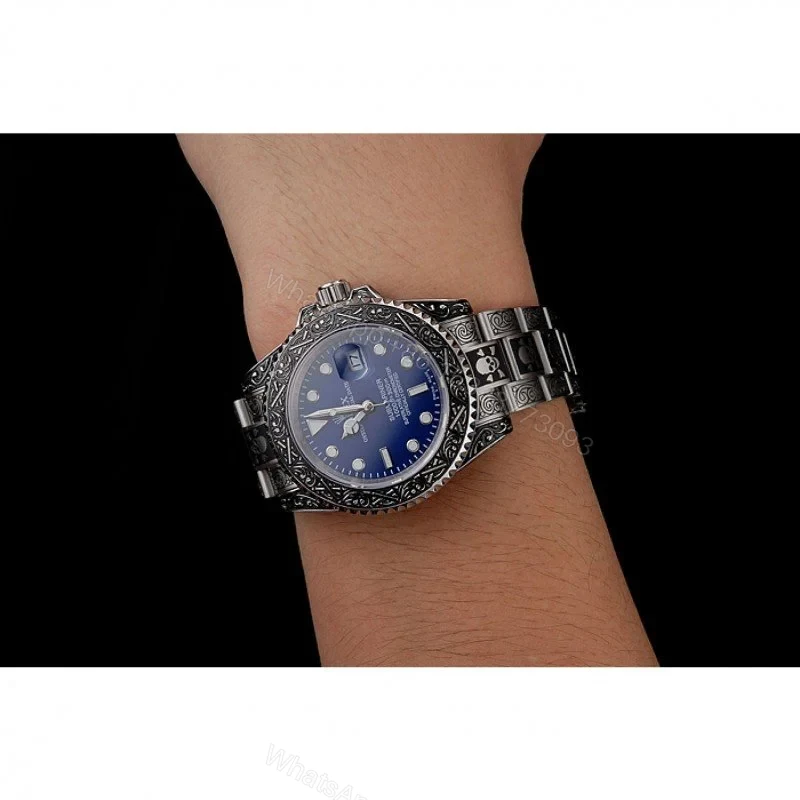View 10 of Superclone Rolex Submariner Blue Dial 1454091
