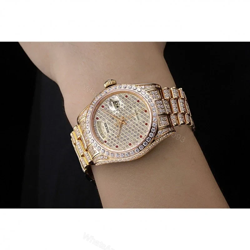 View 11 of Superclone Rolex Day-Date Diamond Dial 621615 37 mm