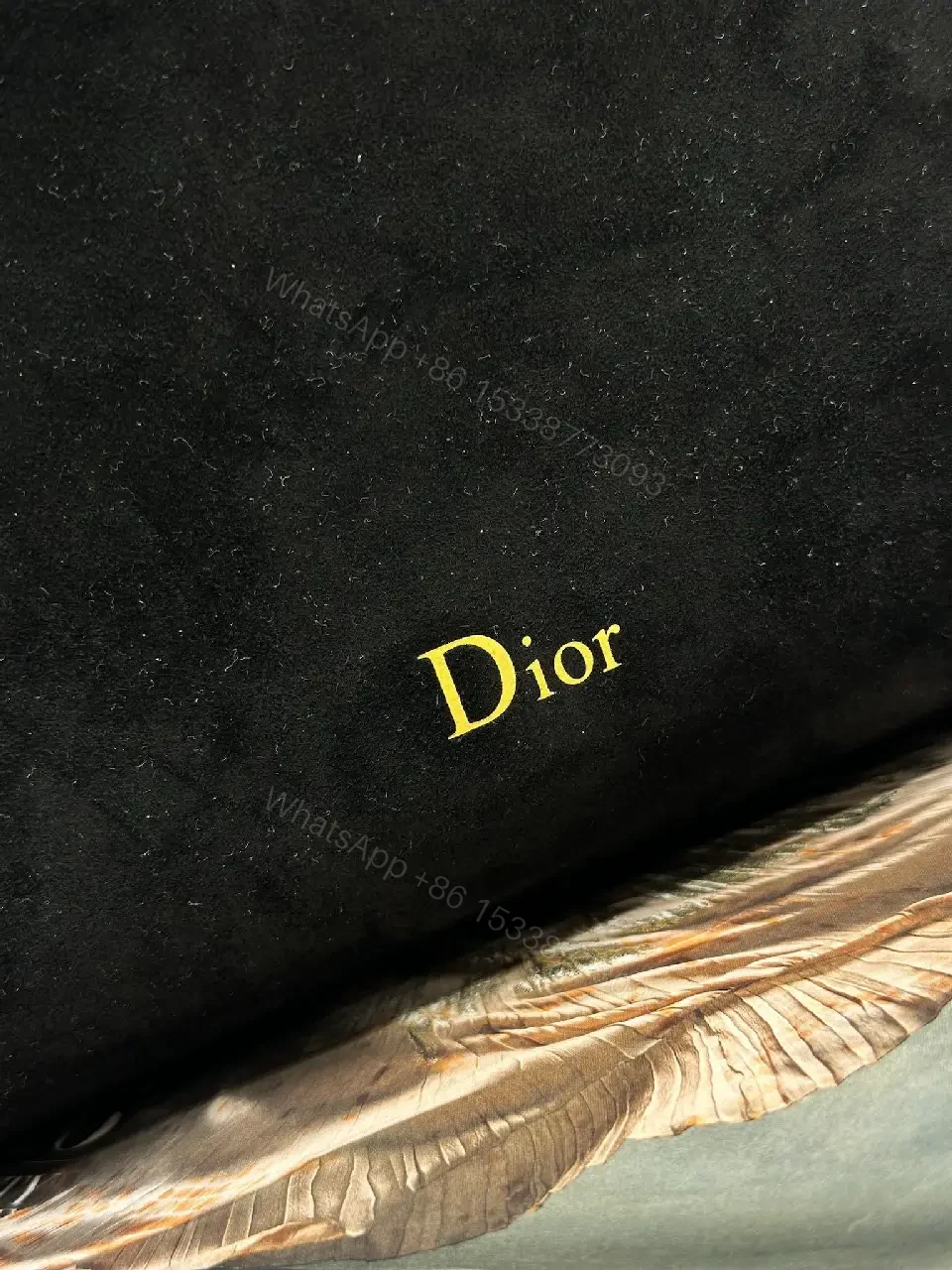 View 8 of Compact Black Diors Inspired Shoulder Bag: Everyday Luxury