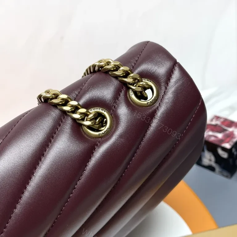 View 9 of Chic Quilted Flap Handbag with Gold Hardware - Luxury Crossbody