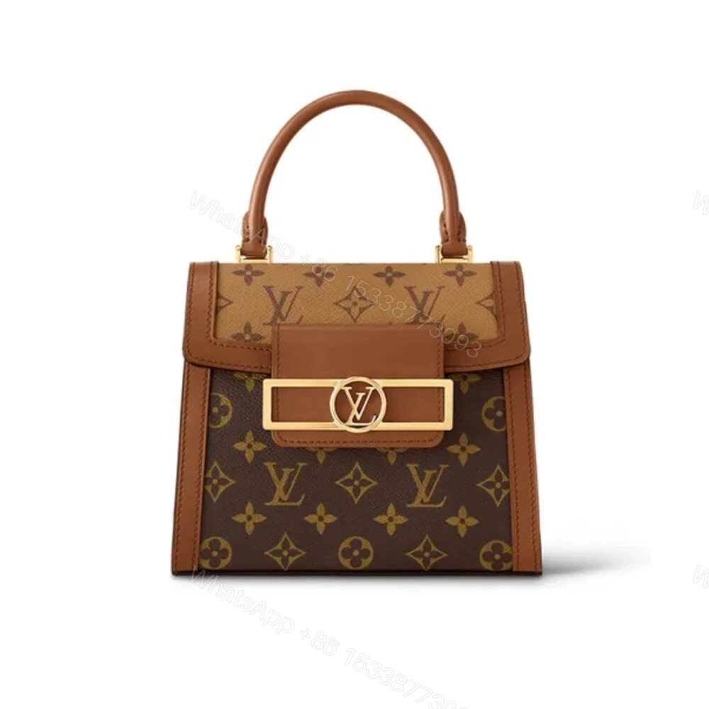 Louis Vuitton Dauphine Capitale Bag Brown 21Cm M46751 — view 1