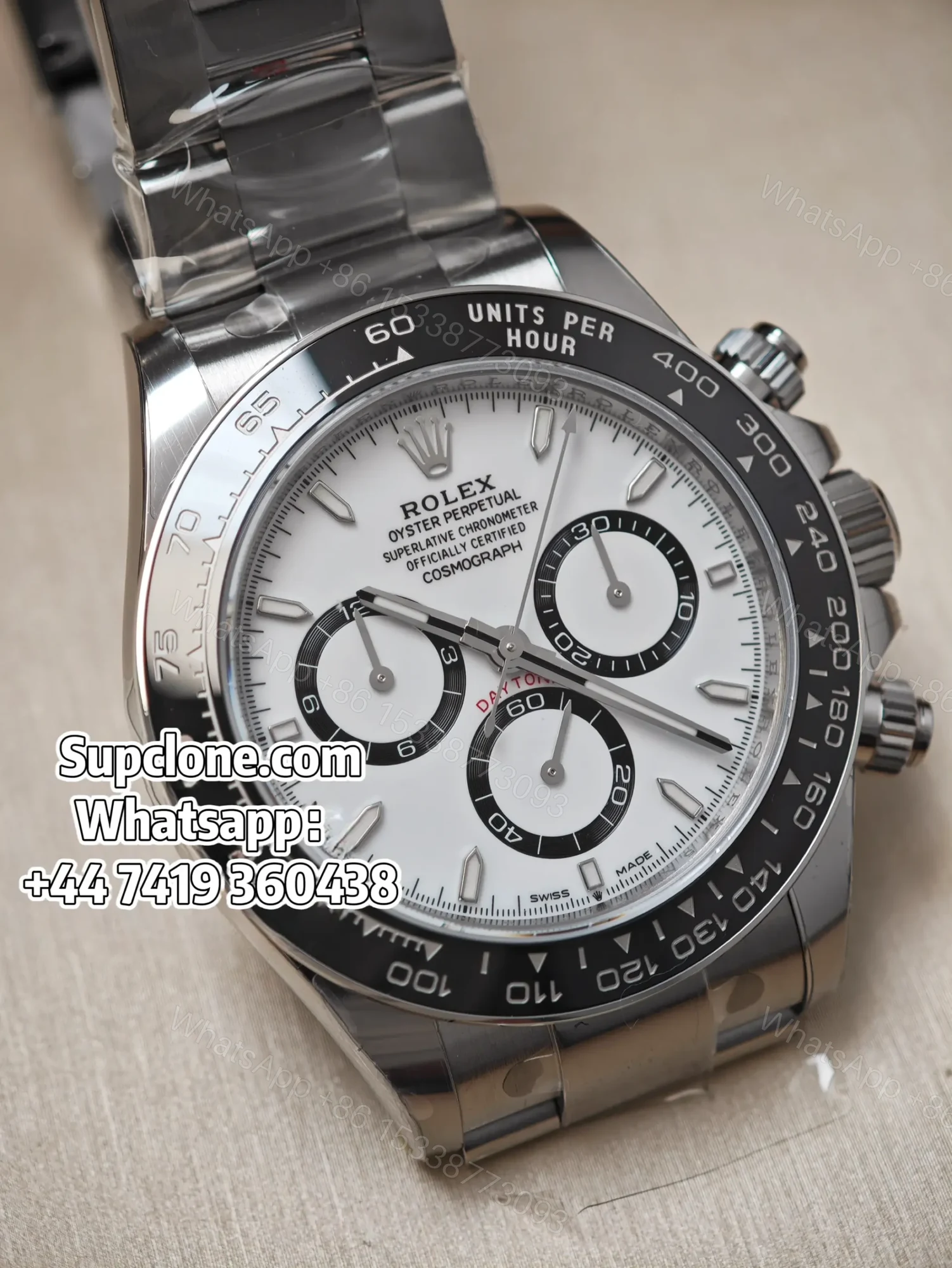 View 6 of Rolex Daytona Super Clone Panda Dial M126500LN-0001 4131 Movement