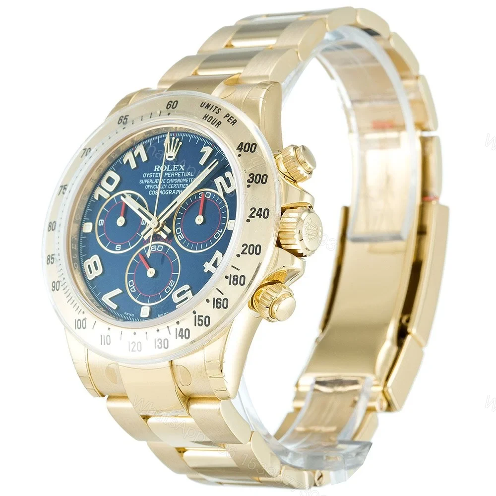View 2 of Replica Rolex Daytona Blue Dial 116528