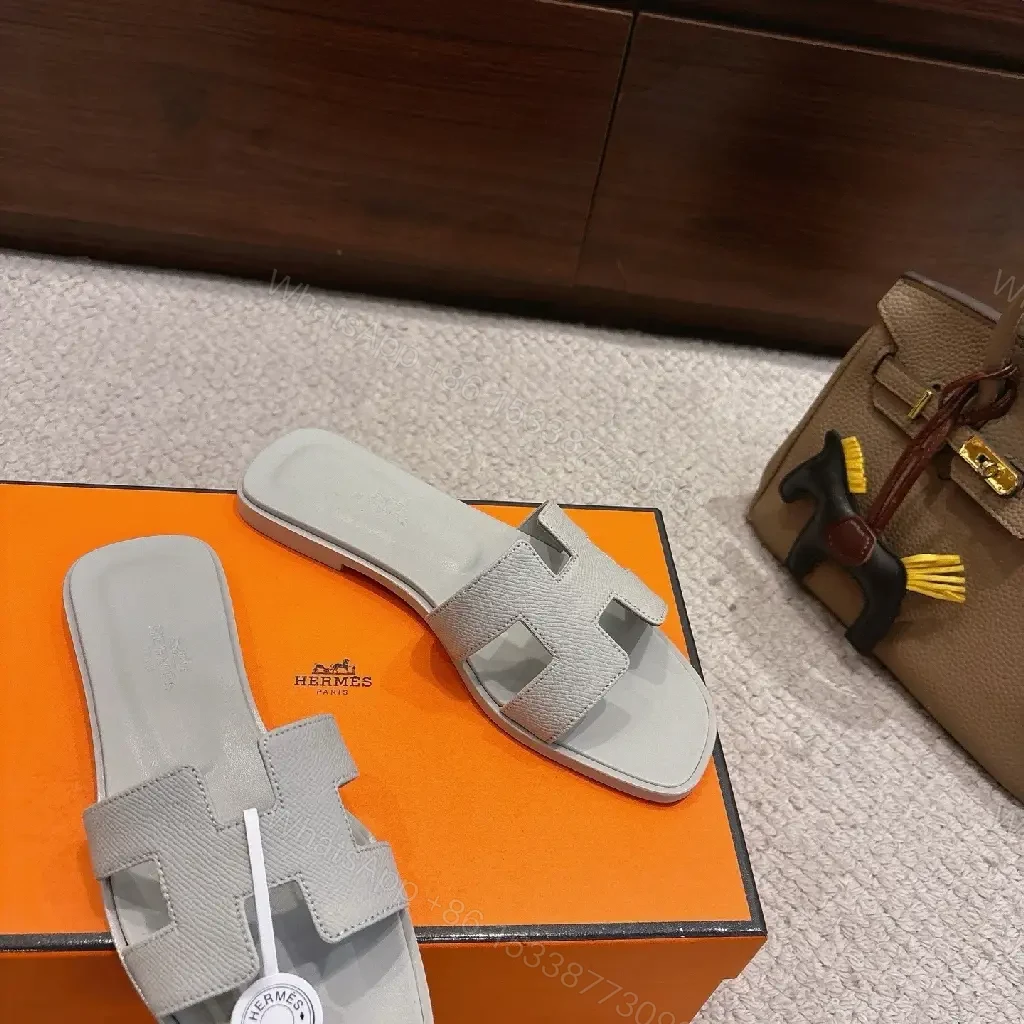 View 7 of Grey Luxe Slide with Cushioned Footbed