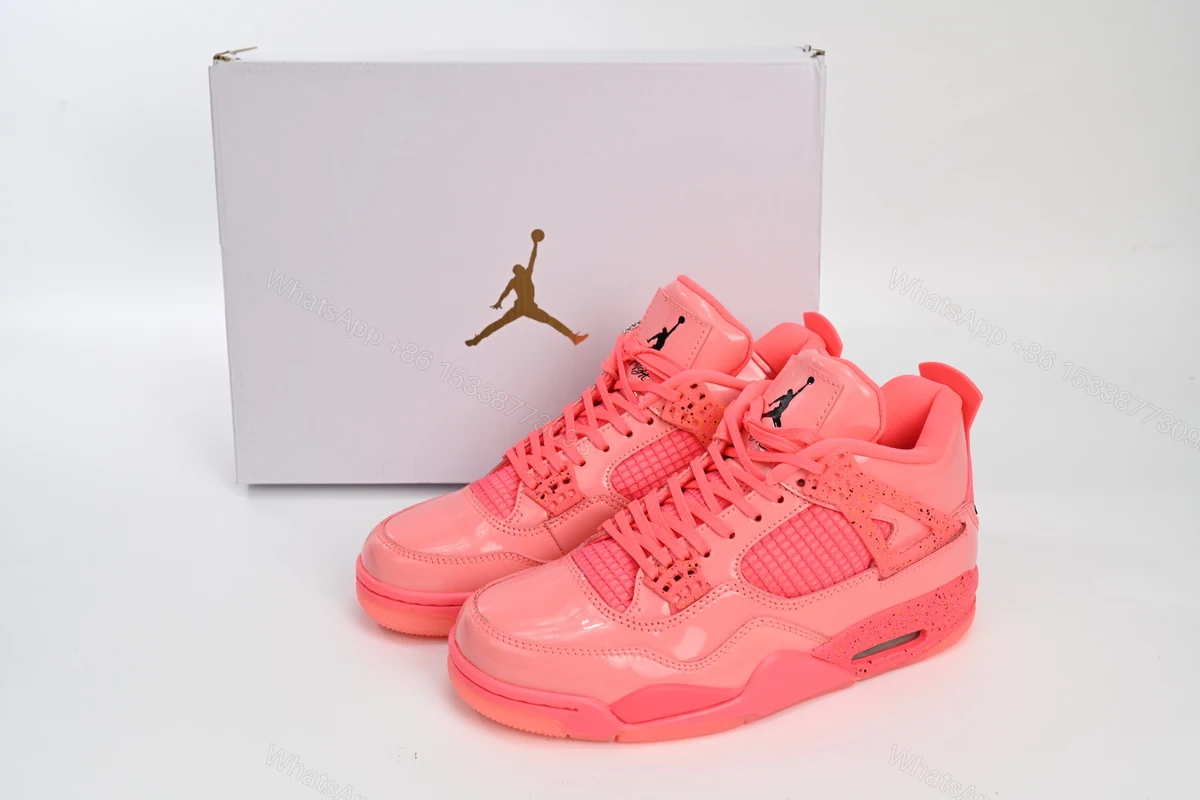 View 2 of Air Jordan 4 Retro Hot Punch AQ9128-600