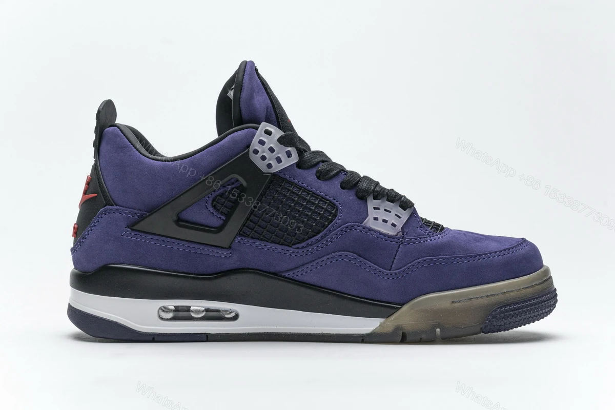 View 2 of Travis Scott x Air Jordan 4 Retro Purple 766302