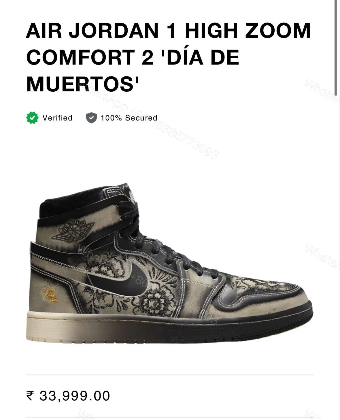 View 7 of First Copy Air Jordan 1 Mid Zoom
