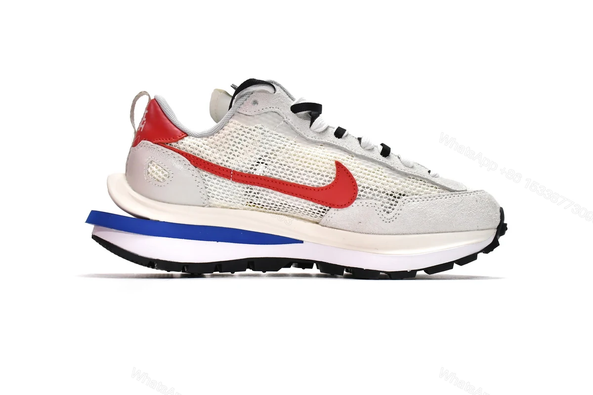 View 2 of Sacai x Nike Pegasua Vaporfly Villain Grey Blue Red CV1363-100