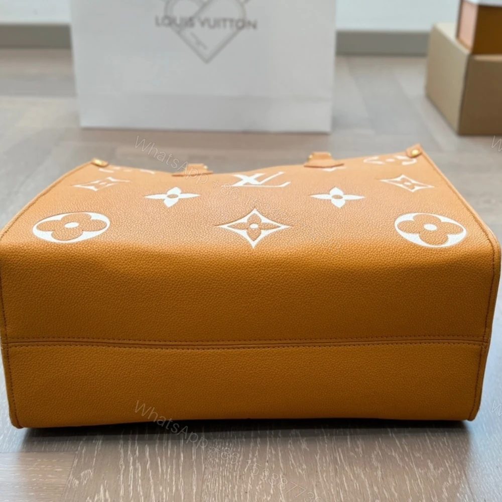 View 9 of Louis Vuitton Onthego MM Bag Orange 35Cm M45982
