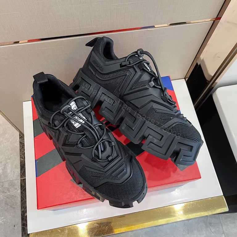 View 9 of Versace Bold silhouette Luxury Sneaker: All-Day Comfort