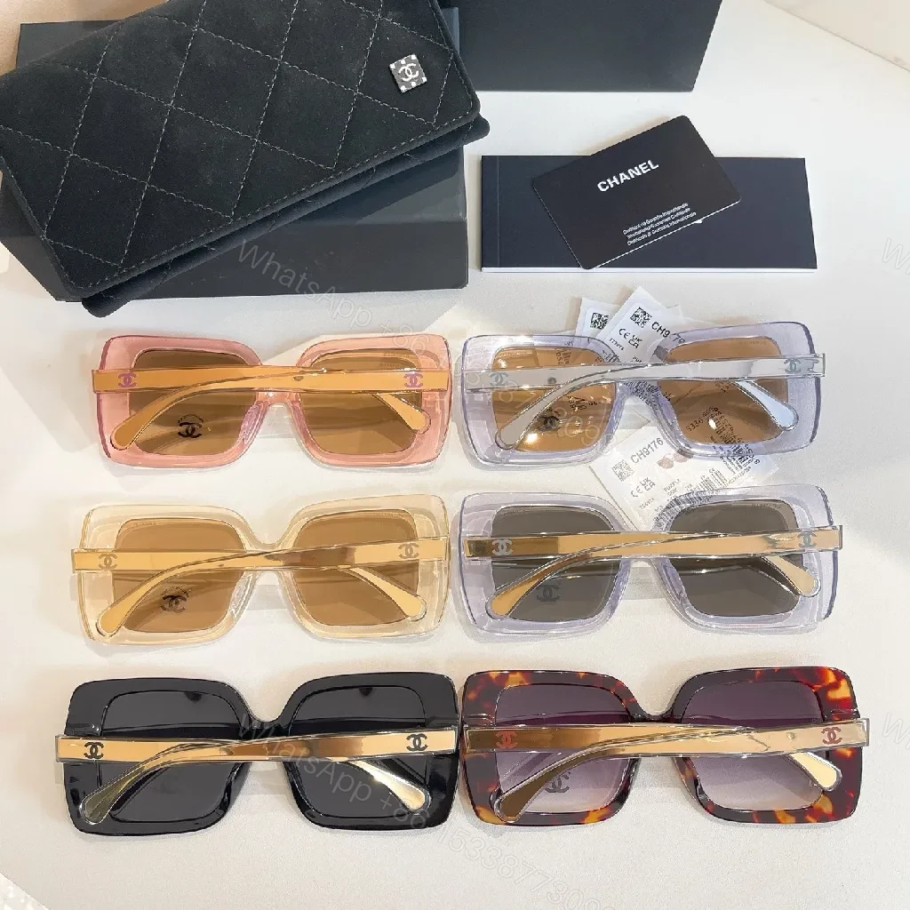 View 8 of Soft Pink Luxe Sunglasses, Oversized Square, UV Shield