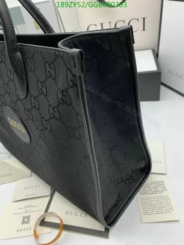 View 7 of Gucci Replica Off the Grid Black Tote Bag GGB0803034 – Premium 1:1 Quality