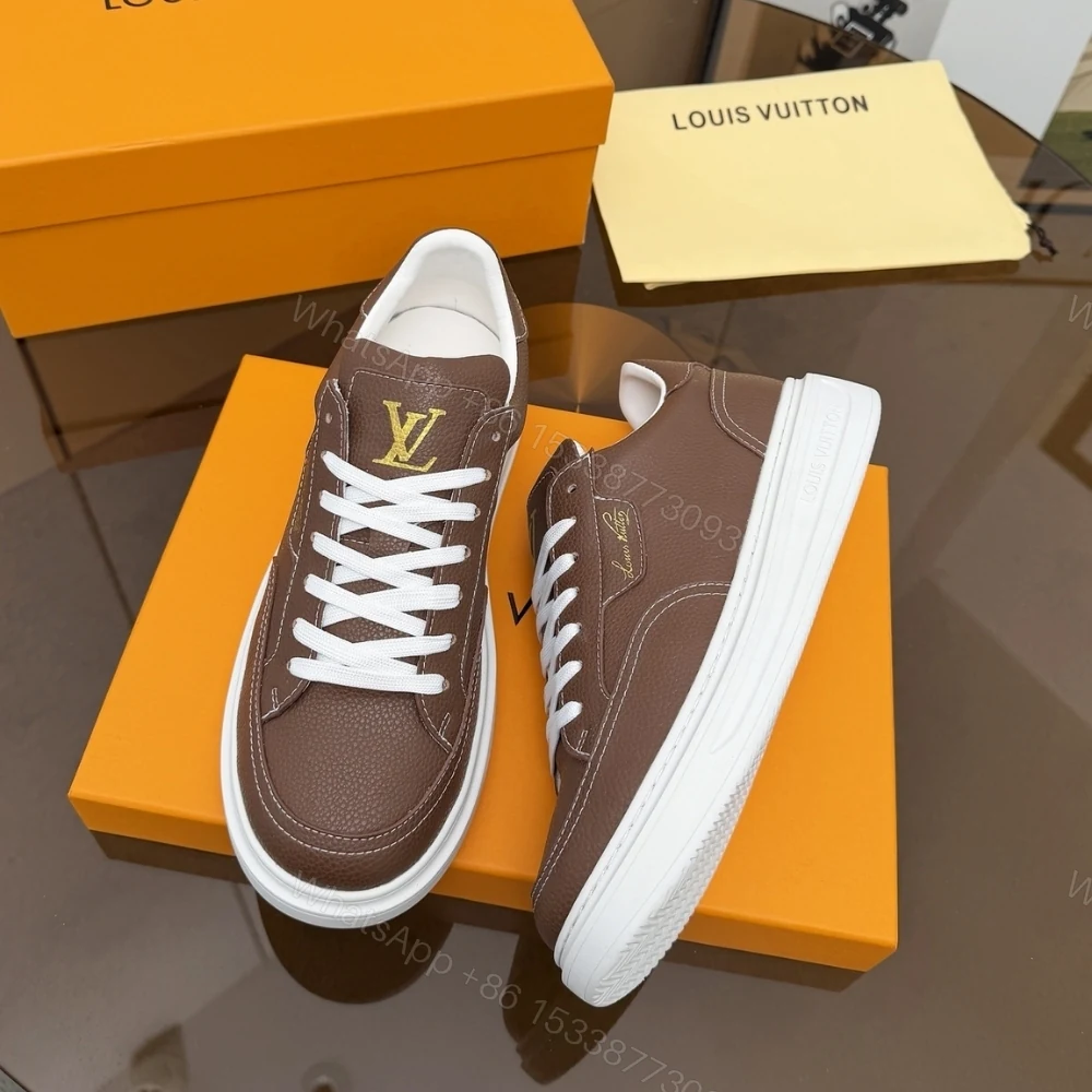View 5 of Louis Vuitton Beverly Hills Sneaker Brown 1AJ871