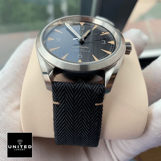 View 8 of Omega Railmaster Black Replica