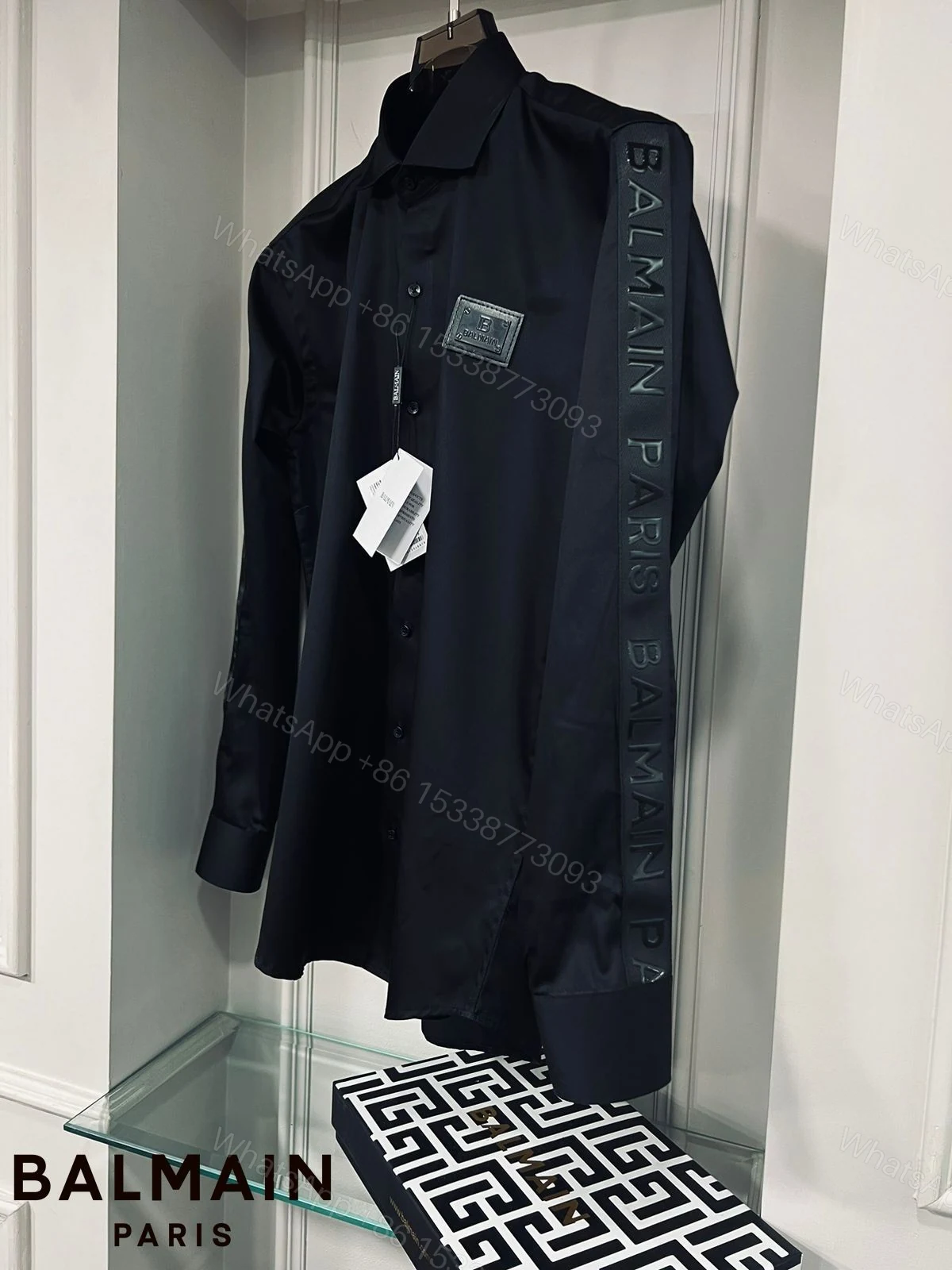 View 5 of BUY FIRST COPY BALMAIN COTTON SUMMER IMPORTED SHIRTS