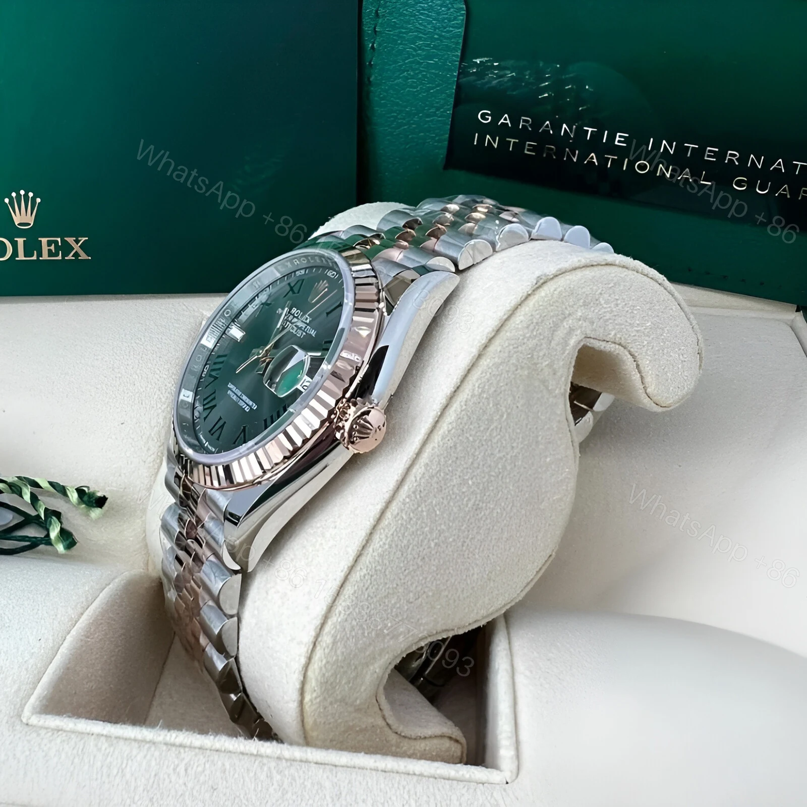 View 2 of Rolex Datejust 126301 Two Tone Fluted Replica