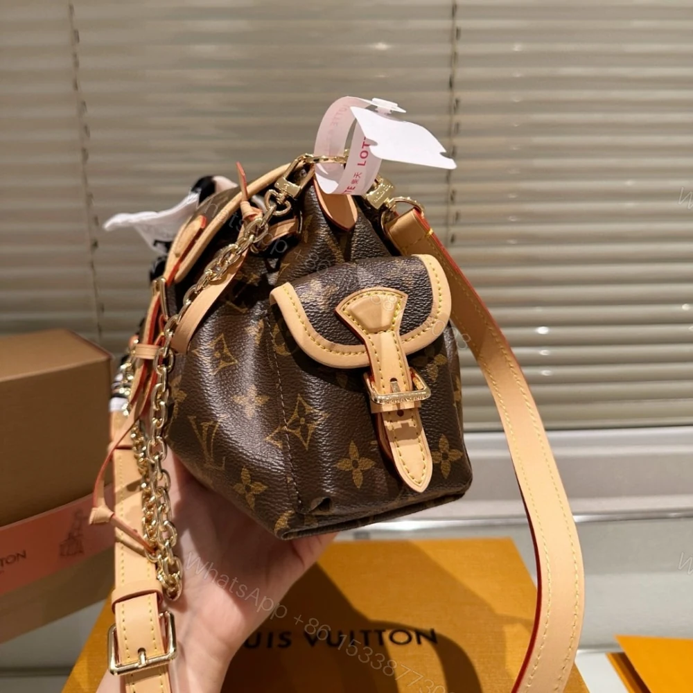 View 4 of Louis Vuitton Odyssey Bag Monogram Brown 27Cm M25085