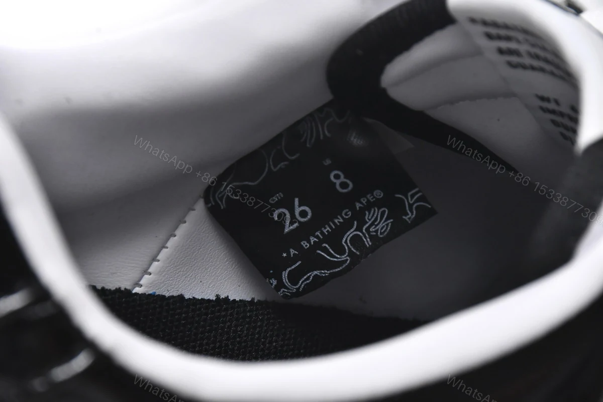 View 6 of Cheap Fake Bape Sk8 Sta Low 1G70-109-0001(BapeSta)
