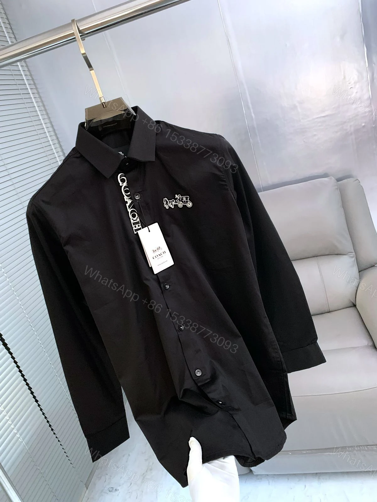View 8 of FIRST COPY COACH ORIGINAL SOFT COTTON SUMMER SHIRT