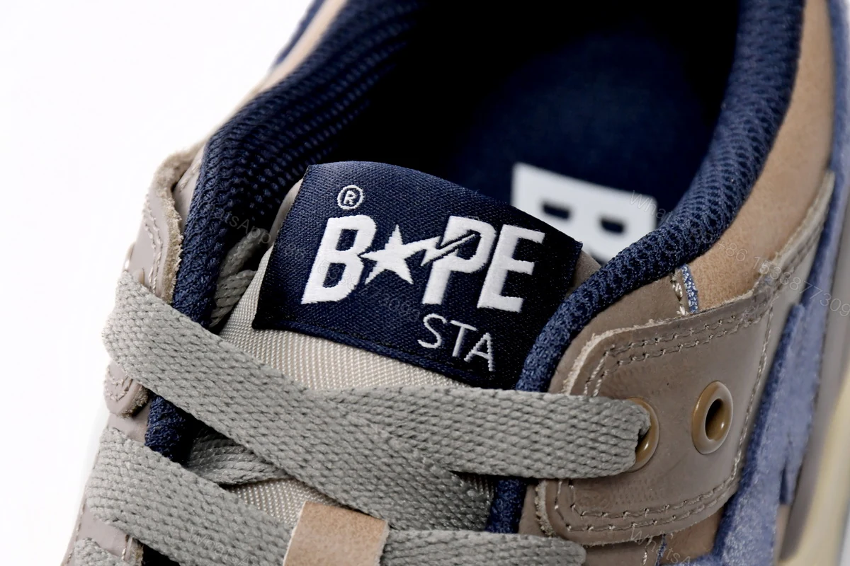 View 5 of Bape Sk8 Sta Low Make old Khaki Blue 1120-291-019(BapeSta)