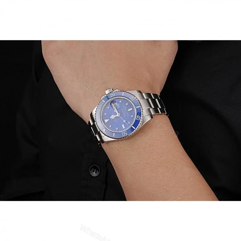View 10 of Replica Rolex Submariner Blue Dial 622638