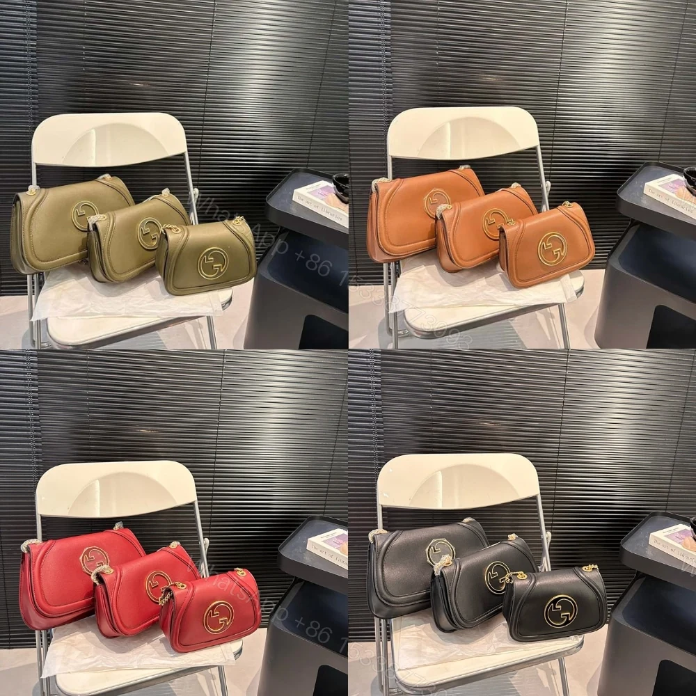View 8 of Gucci Blondie Small Shoulder Bag Black 26Cm 815715 AAEEX 1000