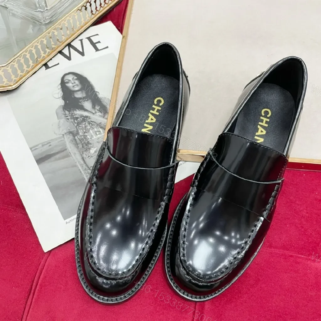 View 3 of Black Patent Loafer + Patent Leather + Sleek + All-Day Comfort + Loafers