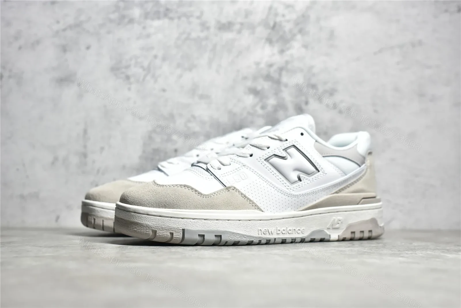 View 2 of New balance 550 White and Grey