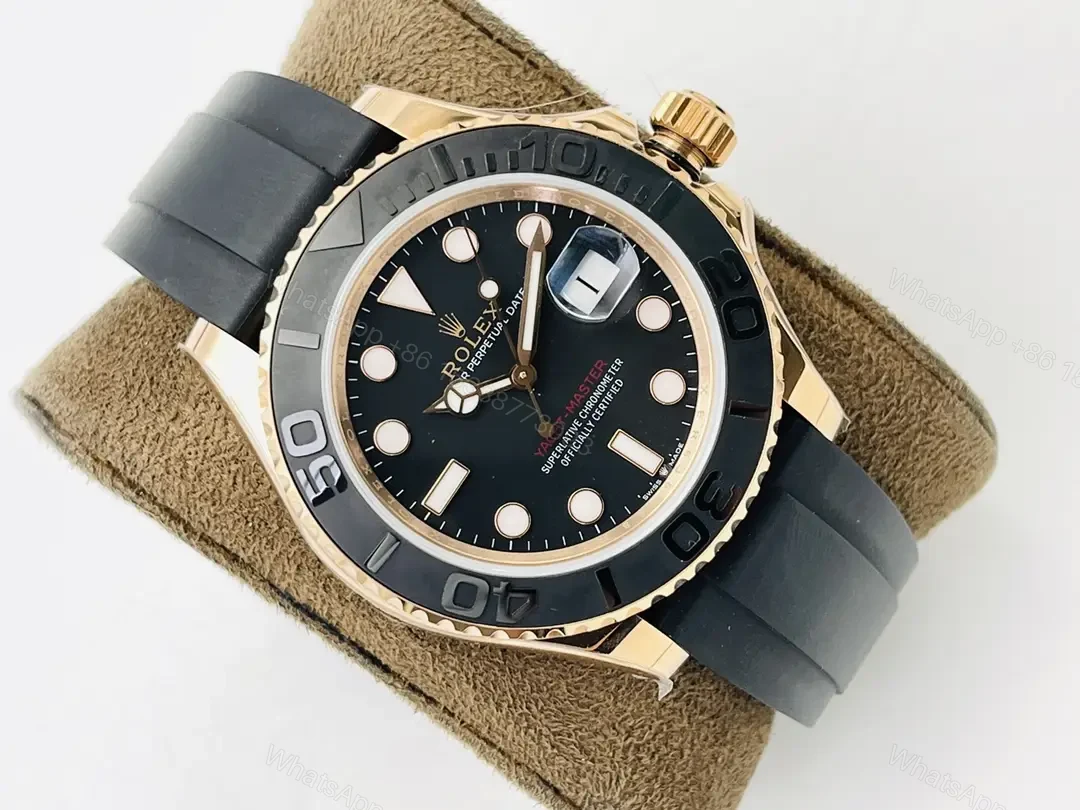 View 2 of Rolex Yacht Master 40mm Everose Cerachrom Watch 126655-0002