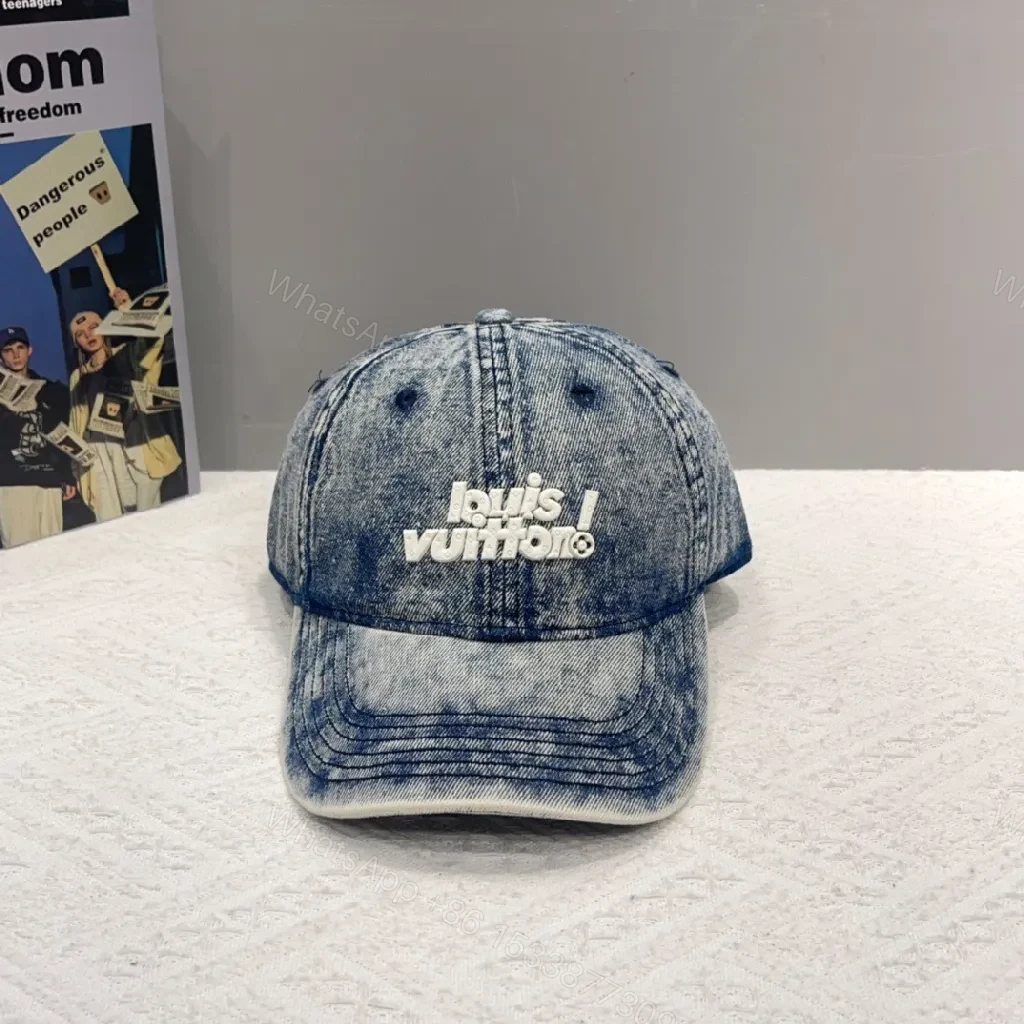 View 5 of Textured Cotton Cap: Subtle Embroidery, Six-Panel, Adjustable