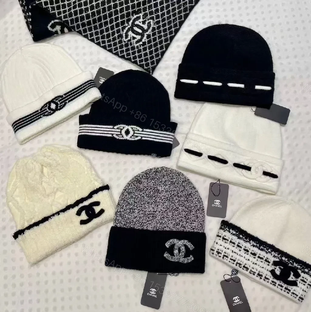 View 7 of Chic Knit Beanie: Luxe Texture, Subtle Embroidery, All-Season Style