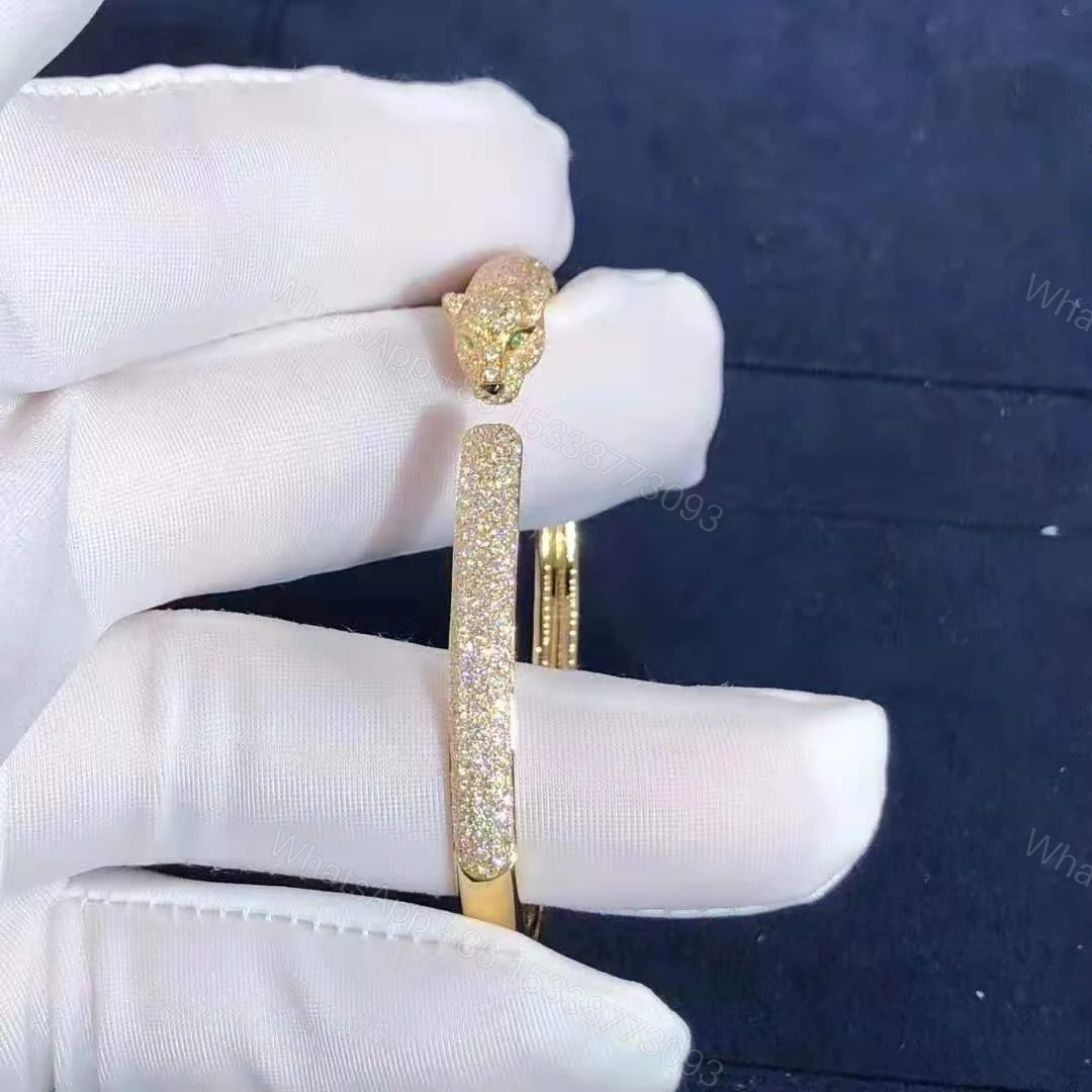 View 4 of Cartier Panthere Bracelet Diamonds