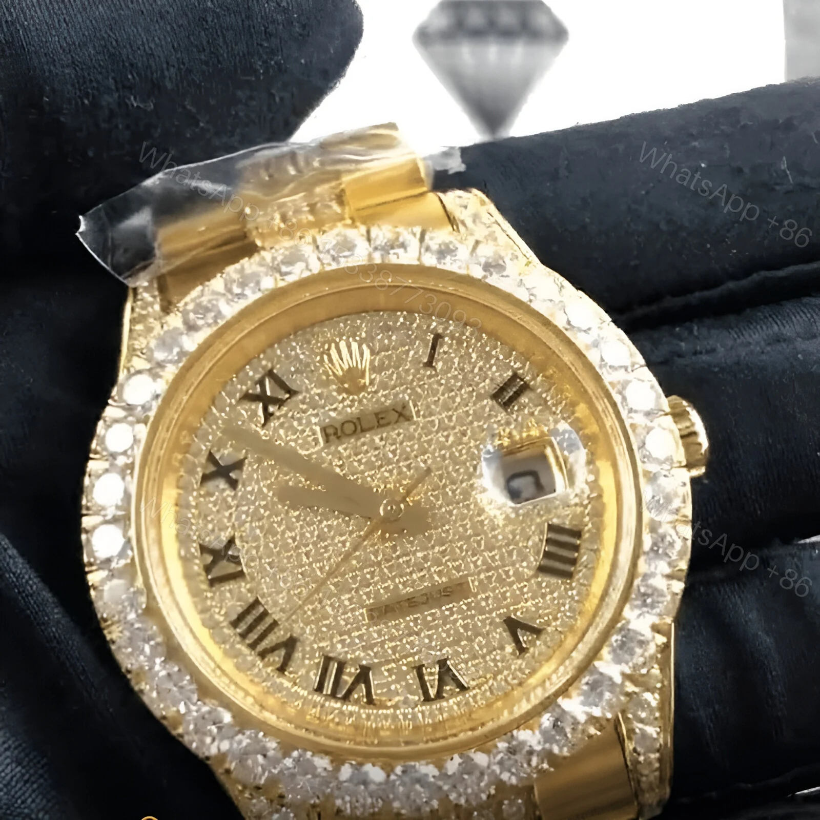 View 3 of Rolex Datejust Roman Numerals Replica