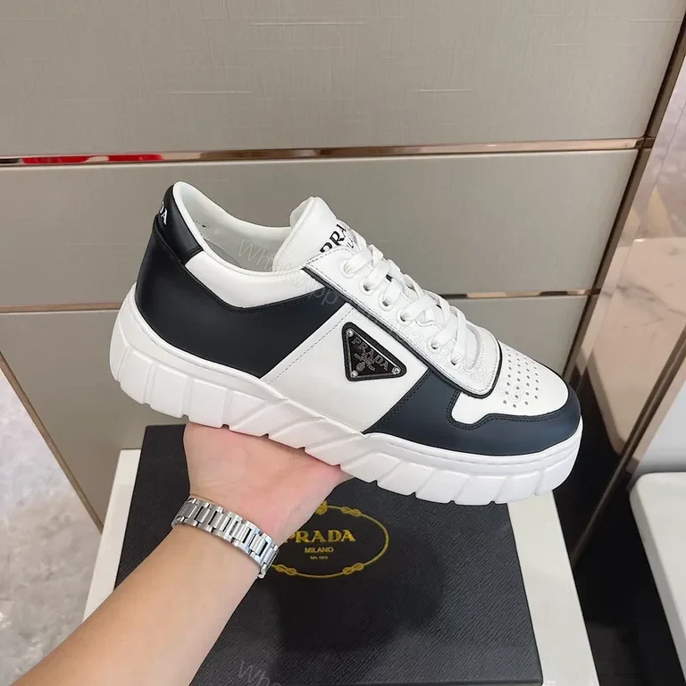 View 5 of Bold Contrast Prada-Inspired Sneakers: All-Day Comfort