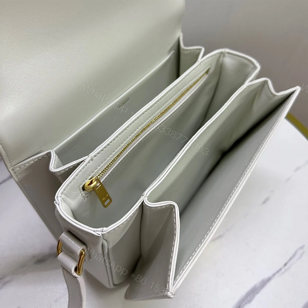 View 8 of CELINE CLASSIQUE TRIOMPHE BAG in shiny calfskin