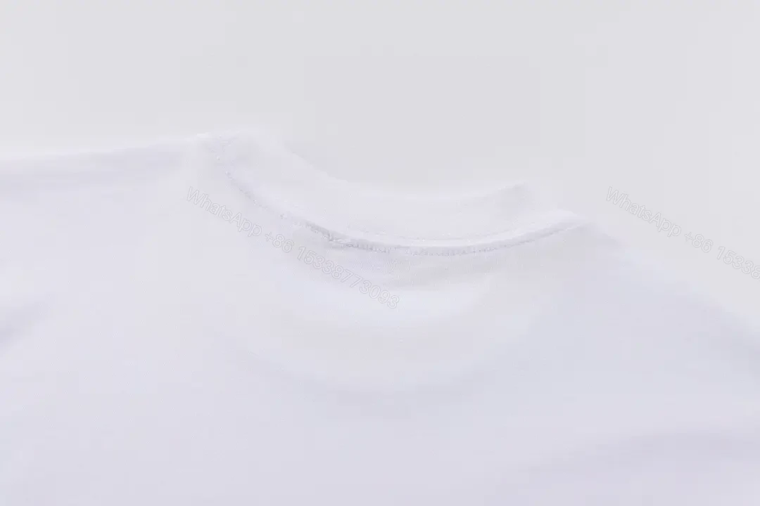 View 10 of Gold Logo White Tee — Minimalist Luxe Streetwear Tee