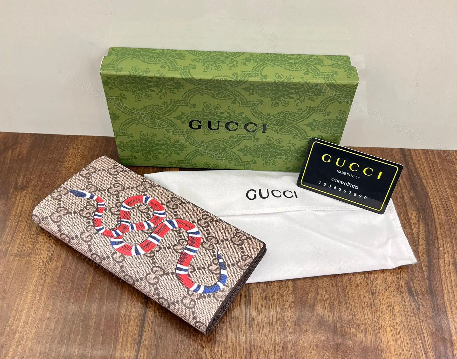 View 8 of First Copy Gucci Long Wallets – Luxury in Your Hands