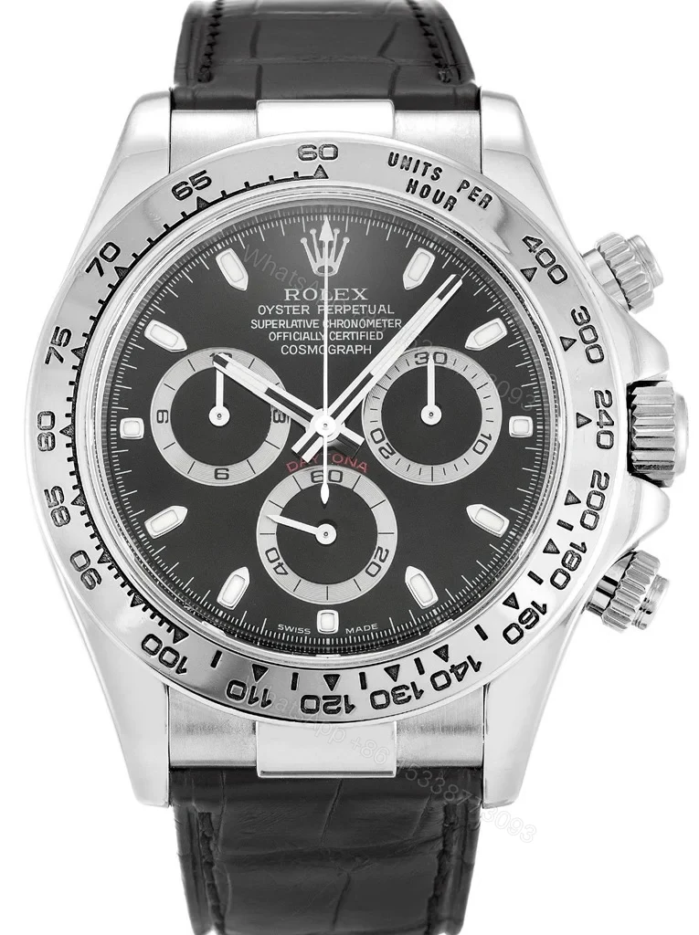 Replica Rolex Daytona Black Dial 116519 — view 1