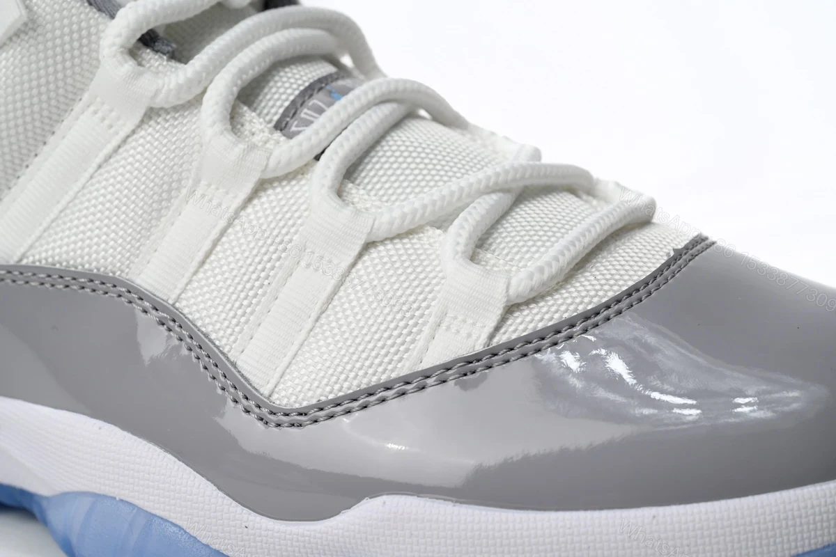 View 8 of Air Jordan 11 Retro Low “Cement Grey” 2.0 AV2187-140