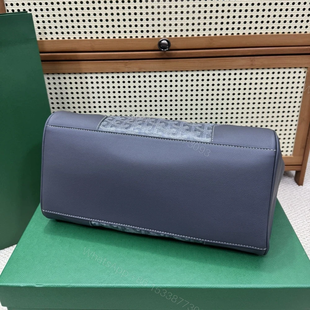 View 5 of 高仿Goyard*SAIGOC6手提托特包雙拼灰色大號免檢版