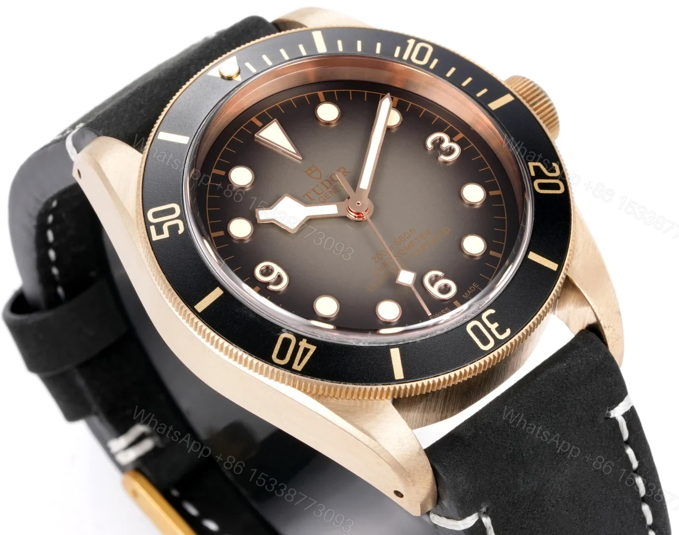 View 4 of Tudor Black Bay Bronze Replica 43MM DF4 Vintage Bronze Style RG-TUDOR-BB-BRONZE-DF4-43
