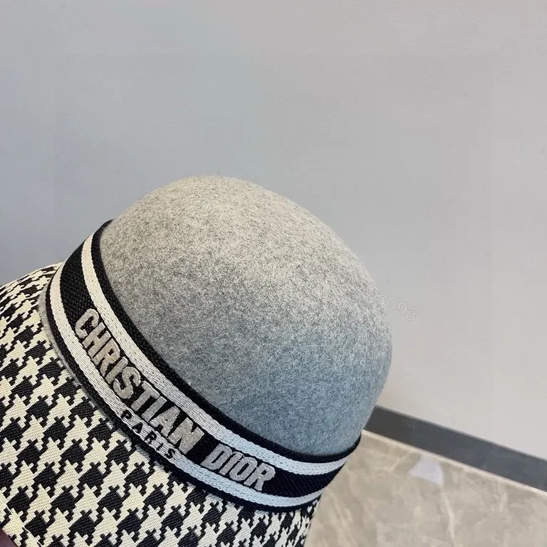 View 6 of Chic Dior-Brand Textured Bucket Hat - Luxury Streetwear